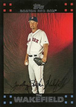 2007 Topps Gift Sets Boston Red Sox #BOS12 Tim Wakefield Front