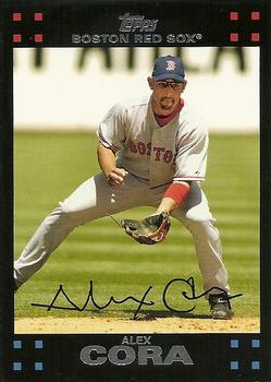 2007 Topps Gift Sets Boston Red Sox #BOS15 Alex Cora Front