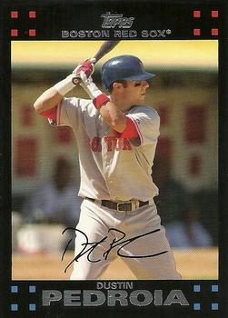 2007 Topps Gift Sets Boston Red Sox #BOS19 Dustin Pedroia Front
