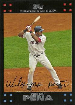 2007 Topps Gift Sets Boston Red Sox #BOS23 Wily Mo Pena Front