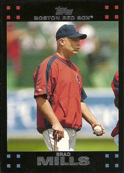 2007 Topps Gift Sets Boston Red Sox #BOS27 Brad Mills Front