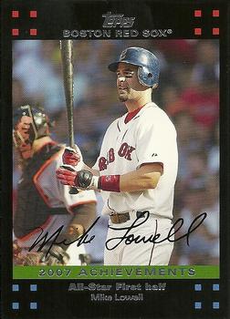 2007 Topps Gift Sets Boston Red Sox #BOS32 Mike Lowell Front