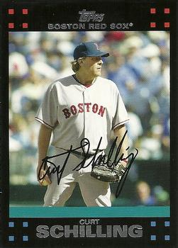 2007 Topps Gift Sets Boston Red Sox #BOS40 Curt Schilling Front