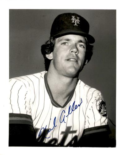 1981 New York Mets Photos 4x5 #NNO Neil Allen Front
