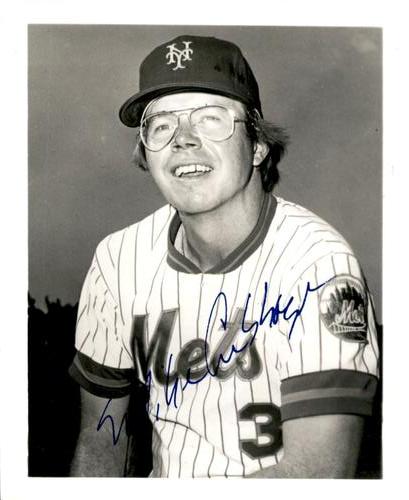 1981 New York Mets Photos 4x5 #NNO Mike Cubbage Front
