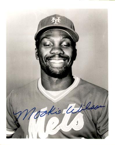 1983 New York Mets 4x5 Photos #NNO Mookie Wilson Front
