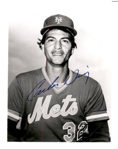 1983 New York Mets 4x5 Photos #NNO Carlos Diaz Front
