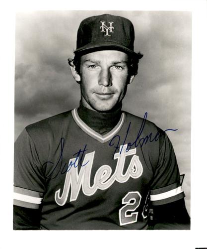 1984 New York Mets 4x5 Photos #NNO Scott Holman Front
