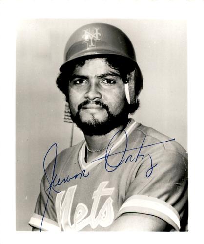 1984 New York Mets 4x5 Photos #NNO Junior Ortiz Front