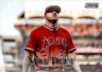 2019 Stadium Club #60 Mike Trout Front