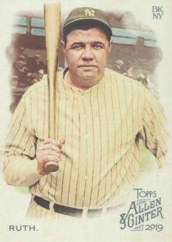 2019 Topps Allen & Ginter #3 Babe Ruth Front