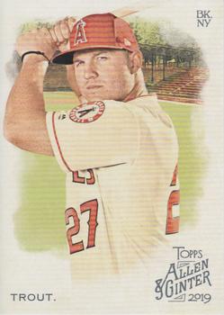 2019 Topps Allen & Ginter #10 Mike Trout Front