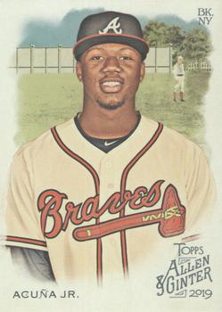 2019 Topps Allen & Ginter #25 Ronald Acuña Jr. Front