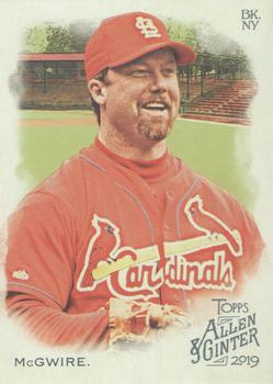 2019 Topps Allen & Ginter #61 Mark McGwire Front