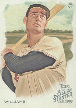 2019 Topps Allen & Ginter #98 Ted Williams Front