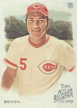 2019 Topps Allen & Ginter #103 Johnny Bench Front