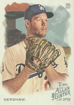 2019 Topps Allen & Ginter #126 Clayton Kershaw Front