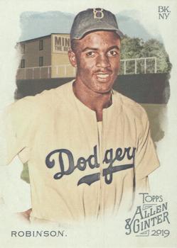 2019 Topps Allen & Ginter #129 Jackie Robinson Front