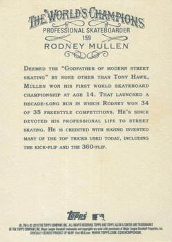 2019 Topps Allen & Ginter #159 Rodney Mullen Back
