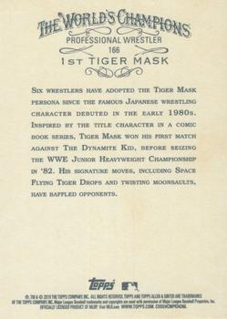 2019 Topps Allen & Ginter #166 1st Tiger Mask Back