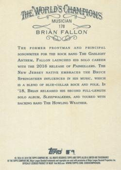 2019 Topps Allen & Ginter #178 Brian Fallon Back