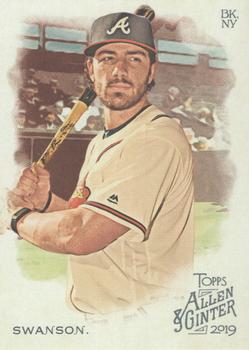 2019 Topps Allen & Ginter #226 Dansby Swanson Front