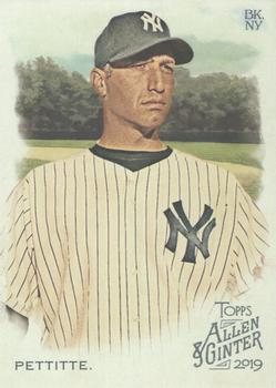 2019 Topps Allen & Ginter #283 Andy Pettitte Front