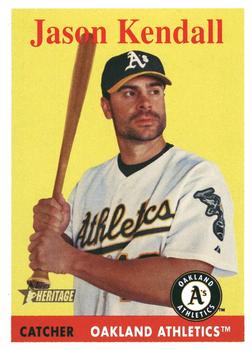 2007 Topps Heritage #22 Jason Kendall Front