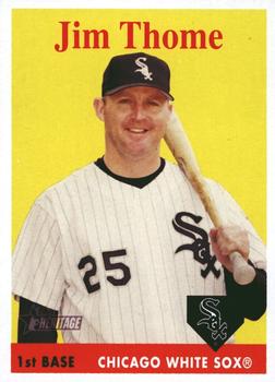 2007 Topps Heritage #33 Jim Thome Front