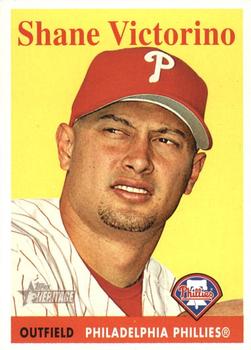 2007 Topps Heritage #45 Shane Victorino Front