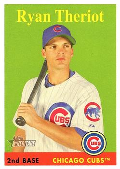 2007 Topps Heritage #78 Ryan Theriot Front