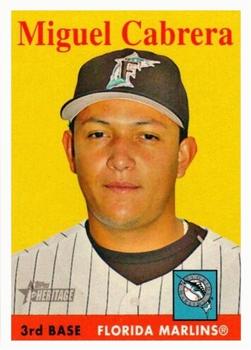 2007 Topps Heritage #144 Miguel Cabrera Front