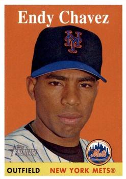 2007 Topps Heritage #155 Endy Chavez Front