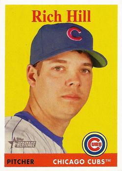 2007 Topps Heritage #184 Rich Hill Front