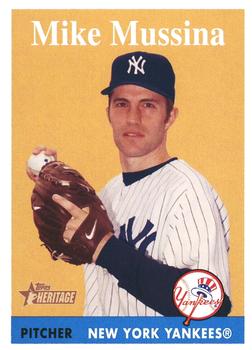 2007 Topps Heritage #224 Mike Mussina Front