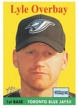 2007 Topps Heritage #233 Lyle Overbay Front