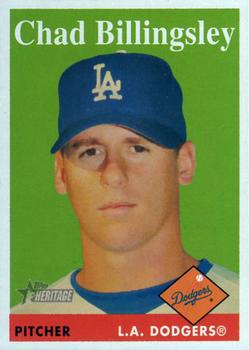 2007 Topps Heritage #313 Chad Billingsley Front
