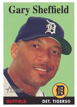 2007 Topps Heritage #350 Gary Sheffield Front