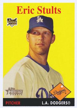 2007 Topps Heritage #357 Eric Stults Front
