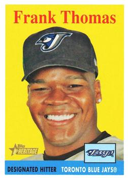 2007 Topps Heritage #409 Frank Thomas Front