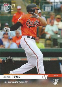 2019 Topps Now Road to Opening Day Baltimore Orioles #OD-3 Chris Davis Front