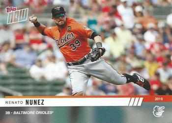 2019 Topps Now Road to Opening Day Baltimore Orioles #OD-6 Renato Nunez Front