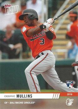 2019 Topps Now Road to Opening Day Baltimore Orioles #OD-8 Cedric Mullins Front
