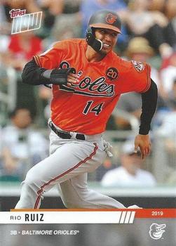 2019 Topps Now Road to Opening Day Baltimore Orioles #OD-15 Rio Ruiz Front