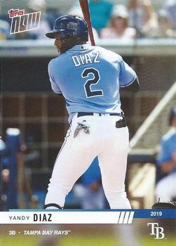 2019 Topps Now Road to Opening Day Tampa Bay Rays #OD-48 Yandy Diaz Front