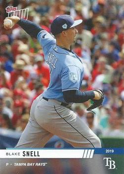 2019 Topps Now Road to Opening Day Tampa Bay Rays #OD-49 Blake Snell Front