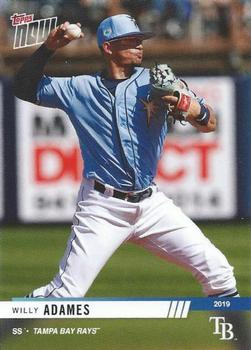 2019 Topps Now Road to Opening Day Tampa Bay Rays #OD-51 Willy Adames Front