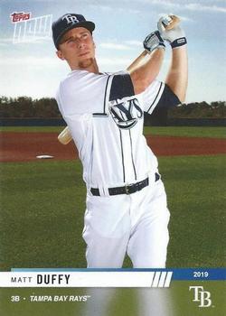 2019 Topps Now Road to Opening Day Tampa Bay Rays #OD-52 Matt Duffy Front