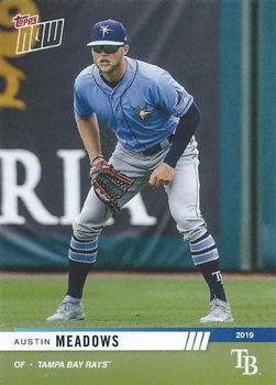 2019 Topps Now Road to Opening Day Tampa Bay Rays #OD-53 Austin Meadows Front