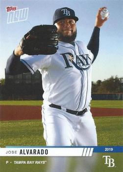 2019 Topps Now Road to Opening Day - Tampa Bay Rays #OD-60 Jose Alvarado Front